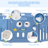 NNECW Baby Activity Center with Safety Lock