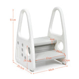 NNECW kids step stool for Toddler with Non-slip Design