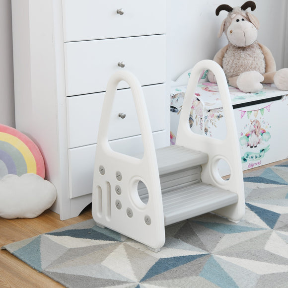 NNECW kids step stool for Toddler with Non-slip Design