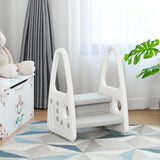 NNECW kids step stool for Toddler with Non-slip Design
