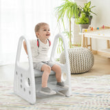 NNECW kids step stool for Toddler with Non-slip Design