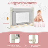 NNECW 150/180/200CM Folding Bed Rail Cot Guard for Toddler -S
