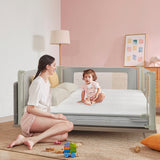 NNECW 150/180/200CM Folding Bed Rail Cot Guard for Toddler -M