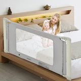 NNECW 150/180/200CM Folding Bed Rail Cot Guard for Toddler -L