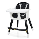 NNECW Convertible Baby Chair with Adjustable Footrest for Babies and Toddlers