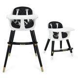 NNECW Convertible Baby Chair with Adjustable Footrest for Babies and Toddlers
