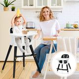 NNECW Convertible Baby Chair with Adjustable Footrest for Babies and Toddlers