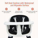 NNECW Convertible Baby Chair with Adjustable Footrest for Babies and Toddlers