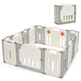 NNECW Kids Activity Play Yard with Adjustable Shape