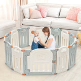 NNECW Kids Activity Play Yard with Adjustable Shape