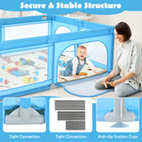 NNECW 206 x 146cm Baby Playpen As Activity Centre-Blue