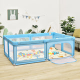 NNECW 206 x 146cm Baby Playpen As Activity Centre-Blue