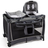 NNECW 4-IN-1 Baby Portacot with Carry Bag & Foldable Bassinet