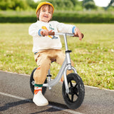 NNECW Kids No Pedal Training Bicycle with Adjustable Handlebar and Seat