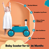 NNECW Baby Balance Bike without Pedal for 10-24 Months