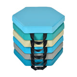 NNECW 6-Piece Kids Floor Cushionw with Soft Seating for Classroom/Home/School-Blue