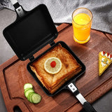 NNETM Double-Sided Non-Stick Sandwich Maker & Griddle Pan