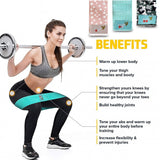 NNEDSZ Fabric Resistance Booty Bands Set of 3 Non-Slip Booty Bands Same Sizes