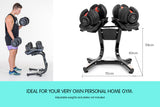 NNEDPE Powertrain Adjustable Dumbbells Stand