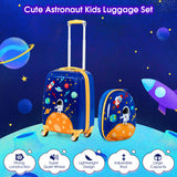 NNECW Kids Luggage Set with 4 Multidirectional wheels for Travel
