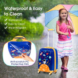 NNECW Kids Luggage Set with 4 Multidirectional wheels for Travel