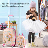 NNECW Luggage Set with Safe Material for Kids