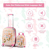 NNECW Luggage Set with Safe Material for Kids
