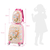 NNECW Luggage Set with Safe Material for Kids