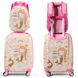 NNECW Luggage Set with Safe Material for Kids