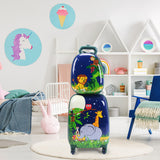 NNECW 2 Pieces Kids Carry On Luggage Set with Spinner Wheels