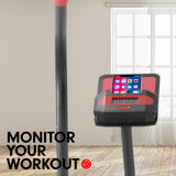 NNEDPE Powertrain Air Resistance Fan Exercise Bike Cardio - Black