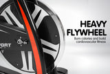 NNEDPE Powertrain Home Gym Flywheel Exercise Spin Bike - Black