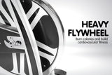 NNEDPE Powertrain Home Gym Flywheel Exercise Spin Bike - Silver