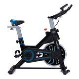 NNEDPE PowerTrain RX-600 Exercise Spin Bike Cardio Cycle - Blue