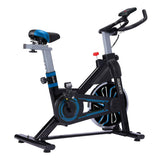NNEDPE PowerTrain RX-600 Exercise Spin Bike Cardio Cycle - Blue