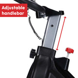 NNEDPE Powertrain RX-600 Exercise Spin Bike Cardio Cycle - Red