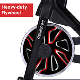 NNEDPE Powertrain RX-600 Exercise Spin Bike Cardio Cycle - Red