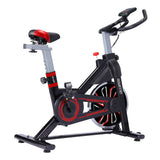 NNEDPE Powertrain RX-600 Exercise Spin Bike Cardio Cycle - Red