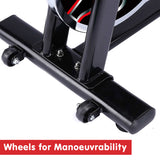 NNEDPE Powertrain RX-600 Exercise Spin Bike Cardio Cycle - Red