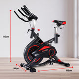 NNEDPE Powertrain RX-900 Exercise Spin Bike Cardio Cycling - Red