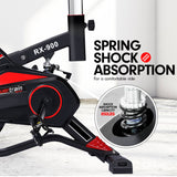 NNEDPE Powertrain RX-900 Exercise Spin Bike Cardio Cycling - Red