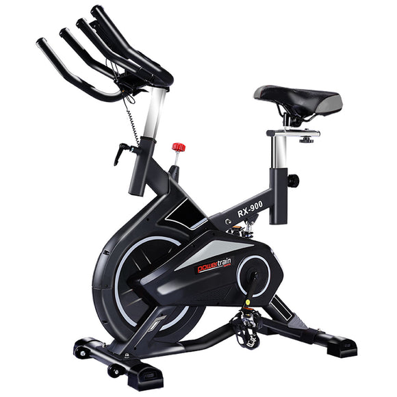 NNEDPE Powertrain RX-900 Exercise Spin Bike Cardio Cycling - Silver