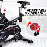 NNEDPE Powertrain RX-900 Exercise Spin Bike Cardio Cycling - Silver