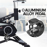 NNEDPE Powertrain RX-900 Exercise Spin Bike Cardio Cycling - Silver