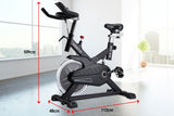 NNEDPE Powertrain RX-200 Exercise Spin Bike Cardio Cycling - Black