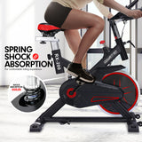 NNEDPE Powertrain RX-200 Exercise Spin Bike Cardio Cycling - Red