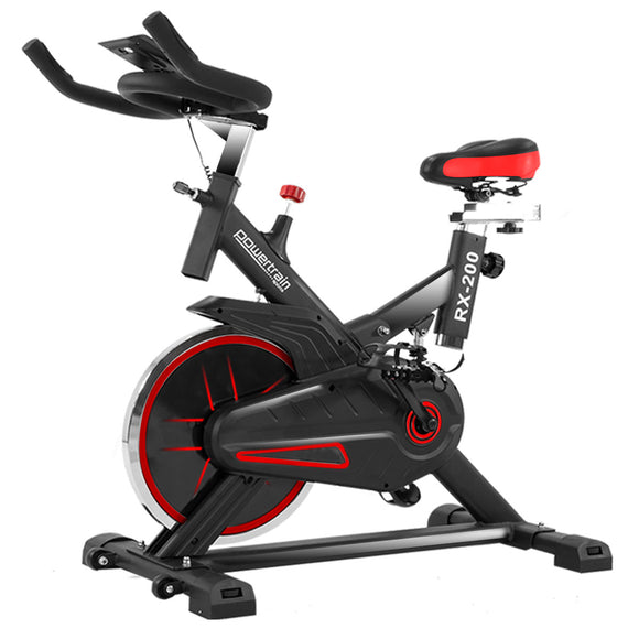 NNEDPE Powertrain RX-200 Exercise Spin Bike Cardio Cycling - Red
