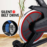 NNEDPE Powertrain RX-200 Exercise Spin Bike Cardio Cycling - Red