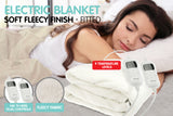 NNEDPE Stella Fleece 9 Level Heated Settings Electric Blanket - King