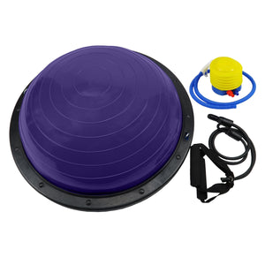 NNEDPE Powertrain Fitness Yoga Ball Home Gym Workout Balance Trainer Purple